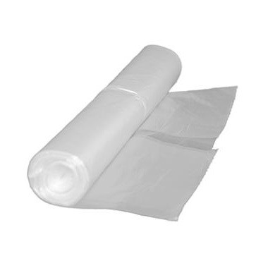 Afvalzak HDPE 62x70cm 12my Transp