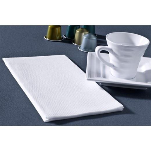 Servet 40x40cm Airlaid Wit 8vw 45gr Servet 40x40cm Airlaid Wit 8vw 45gr