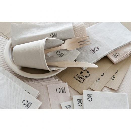 Servet 40x40cm 2-Laags Bio 4vw Servet 40x40cm 2-Laags Bio 4vw