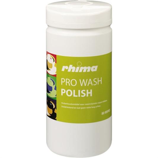 Rhima Pro Wash Polish 6x80 Wipes