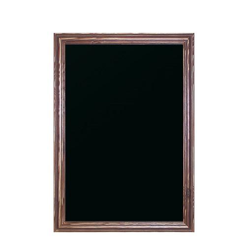 Krijtbord PVC 40x60cm Zwart/Bruin