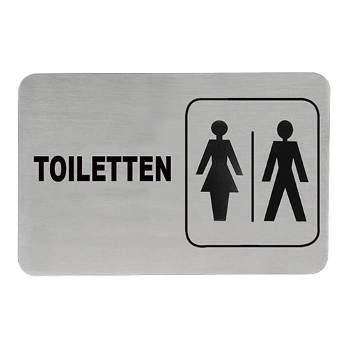 Tekstplaatje 'Toiletten' RH 11x6cm