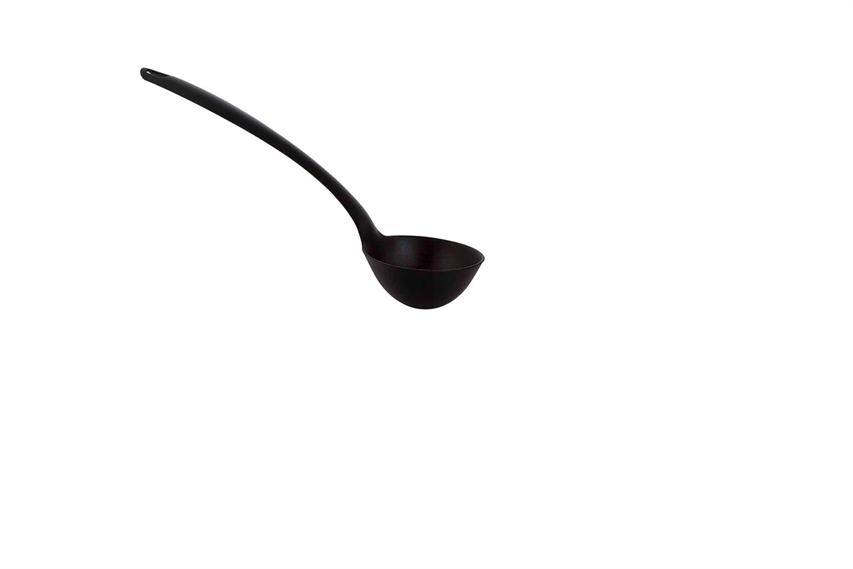 Basic Nylon Soeplepel 32cm Zwart Basic Nylon Soeplepel 32cm Zwart