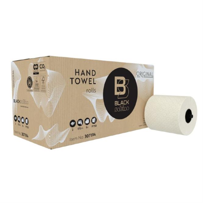 Satino Black Handdoekrol 2-Laags