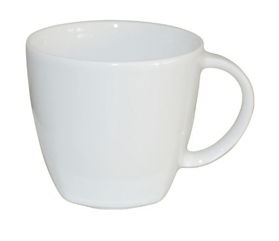 Koffiemok Wit Hoog 73mm Groot Oor Koffiemok Wit Hoog 73mm Groot Oor