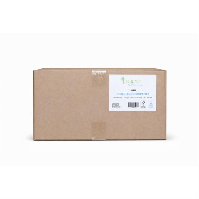 Pure Recyc Handdoek 22x22,5 2-Lgs