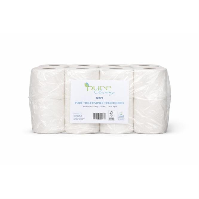 Pure Toiletpapier Cellulose 3-Lgs